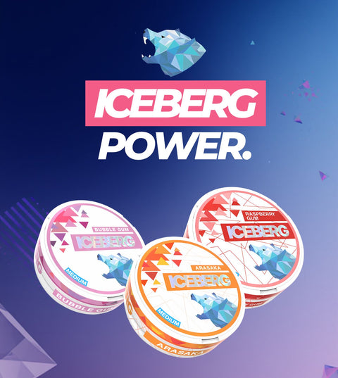 Iceberg Vahvuudet selitetyt: 20, 50, 70 ja 150 mg