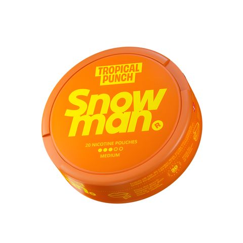 Snowman Trooppinen hedelmäpunssi 9mg.
