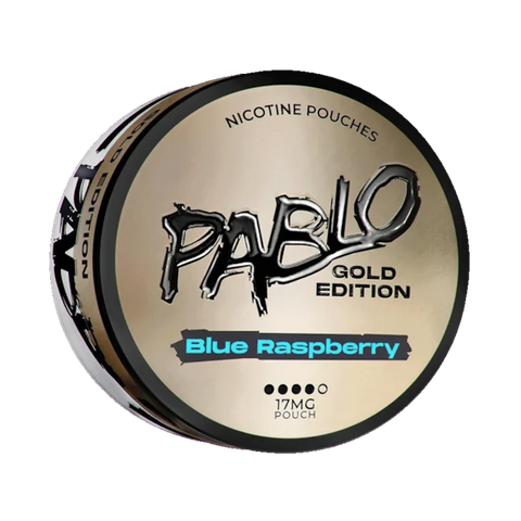 Pablo Gold Blue Raspberry.