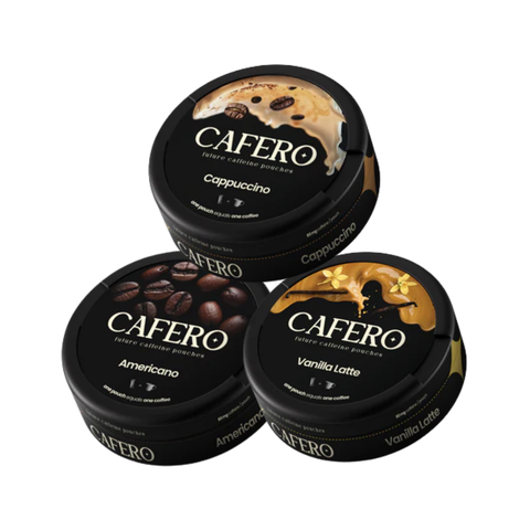 Cafero Energy Mixpack – kofeiinipussit tölkki