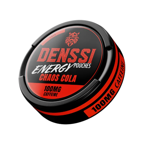 Denssi Energy Chaos Cola – kofeiinipussit tölkki