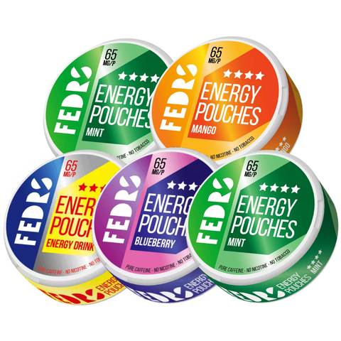 Fedrs Energy Mixpack – kofeiinipussit tölkki