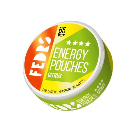Fedrs Energy Pouches Citrus – kofeiinipussit tölkki