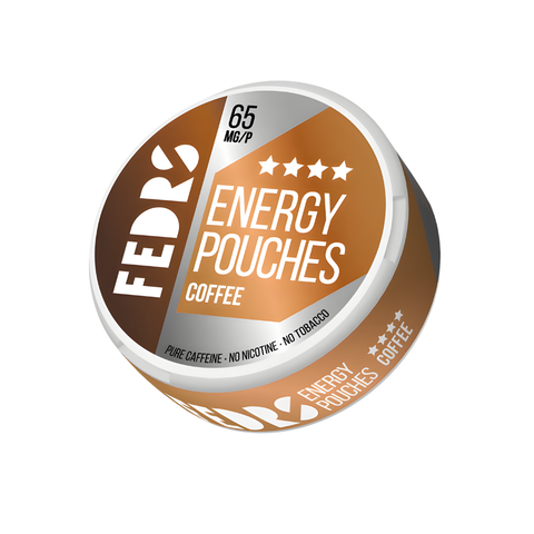 Fedrs Energy Pouches Coffee – kofeiinipussit tölkki