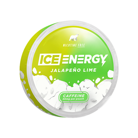 Ice Caffeine Pouch Jalapeno Lime 50mg – kofeiinipussit tölkki