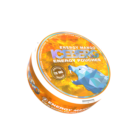 Iceberg Energy Mango 75 mg – kofeiinipussit tölkki