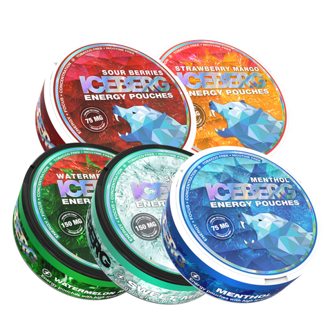 Iceberg Fresh Energy Mixpack – kofeiinipussit tölkki