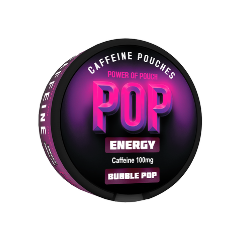 Pop Bubble Gum – kofeiinipussit tölkki